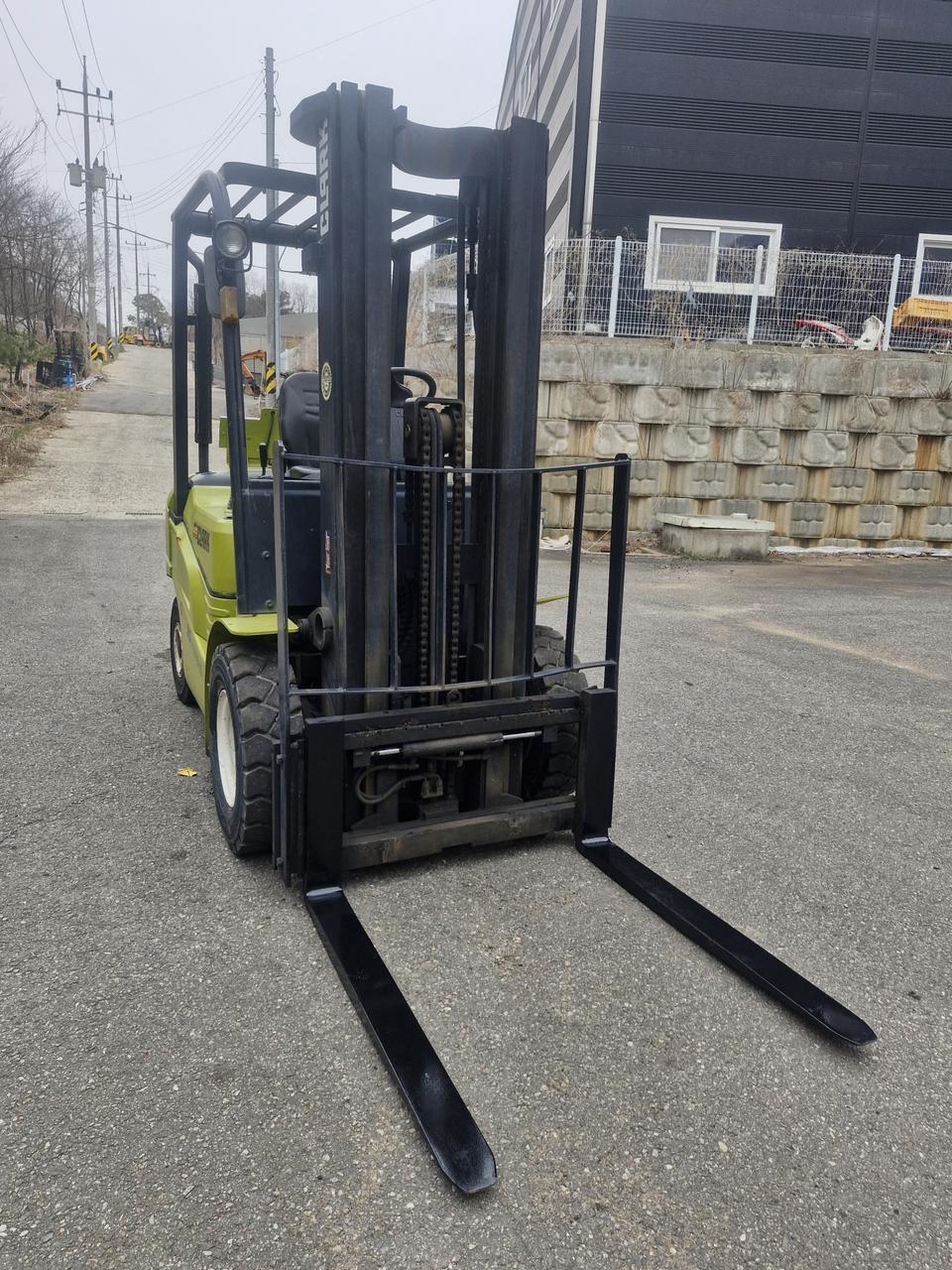 삼성2톤 삼단 마스터 디젤지게차 사이드시프트