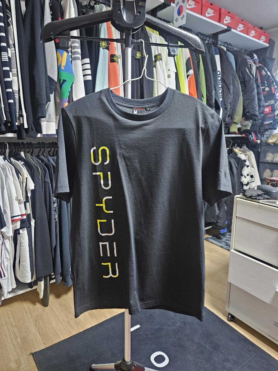 스파이더 반팔 정품(새거) 남녀공용