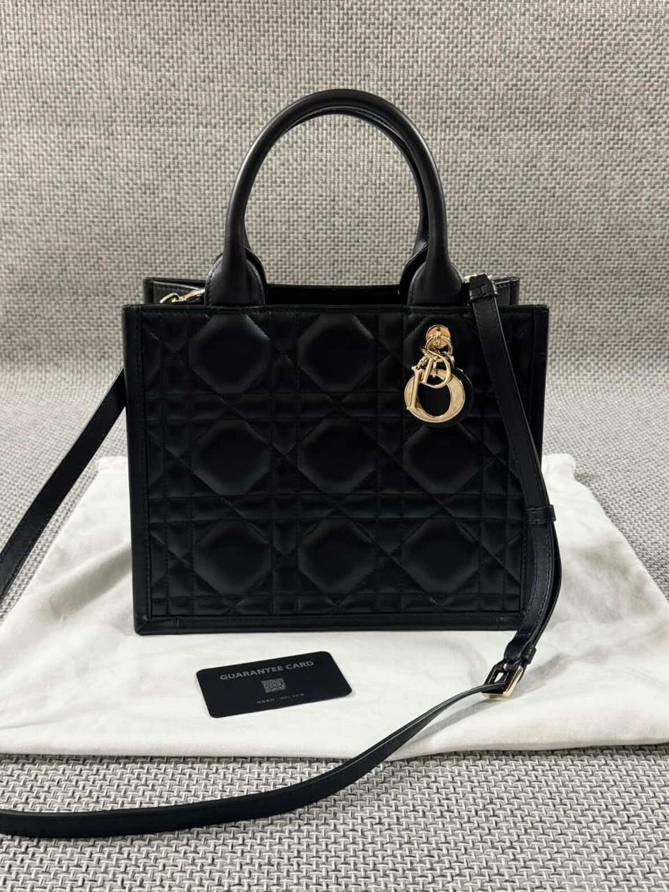 디올 북토트 스몰 까나쥬