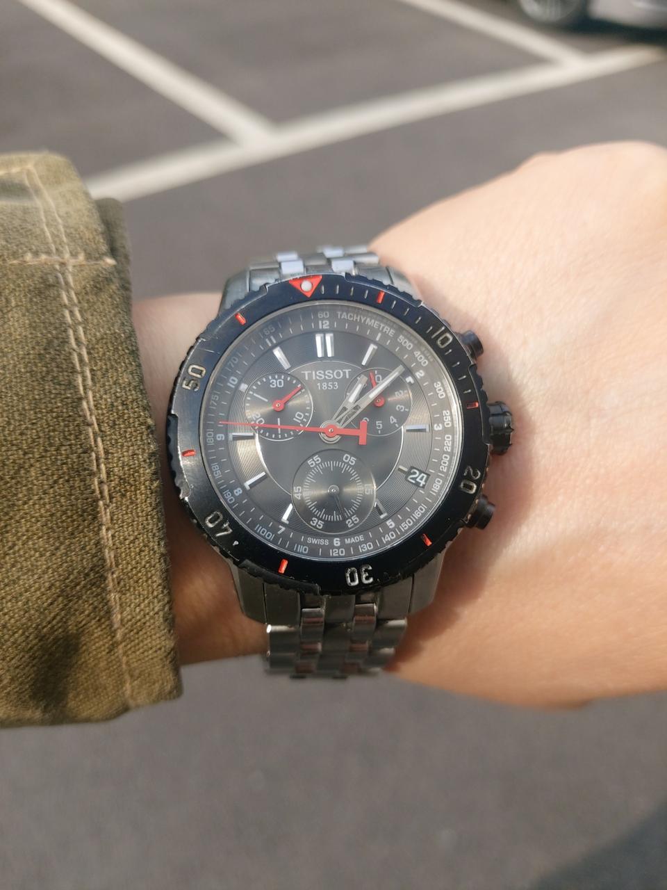 티쏘 1853 남성 메탈 시계