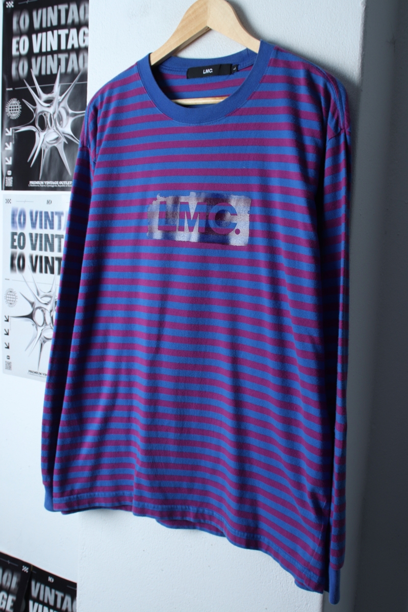 (L-XL) 엘엠씨 긴팔티셔츠 스트라이프 컬러믹스 올드스쿨-182AF