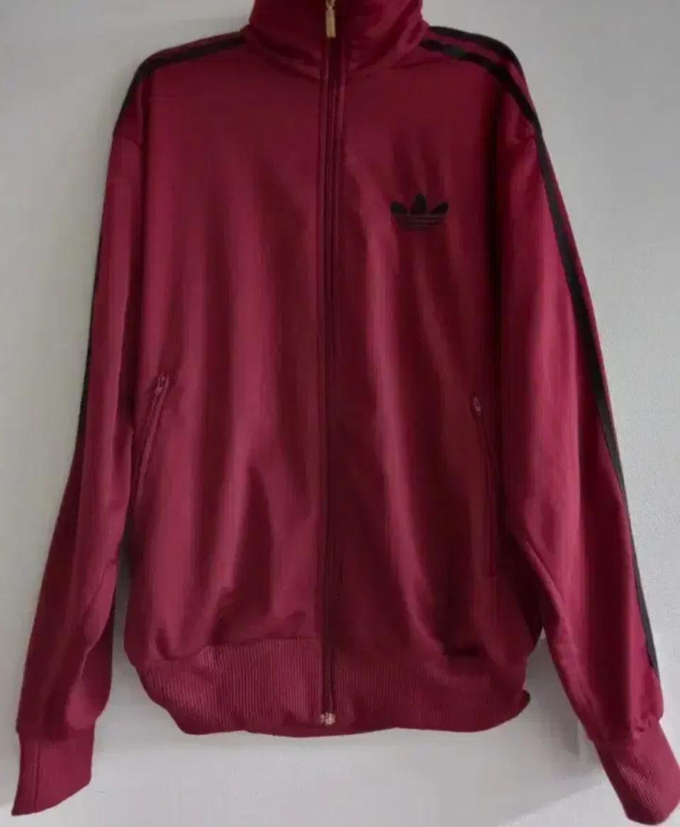 아디다스 희귀 파이어버드 버건디 블랙 트랙탑 저지 져지집업 95~100