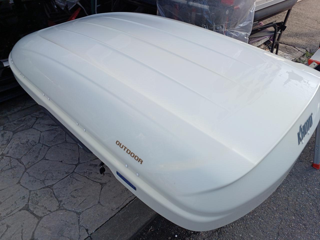 올뉴카니발 코토 일체형루프박스 화이트 변색 중고 75만원