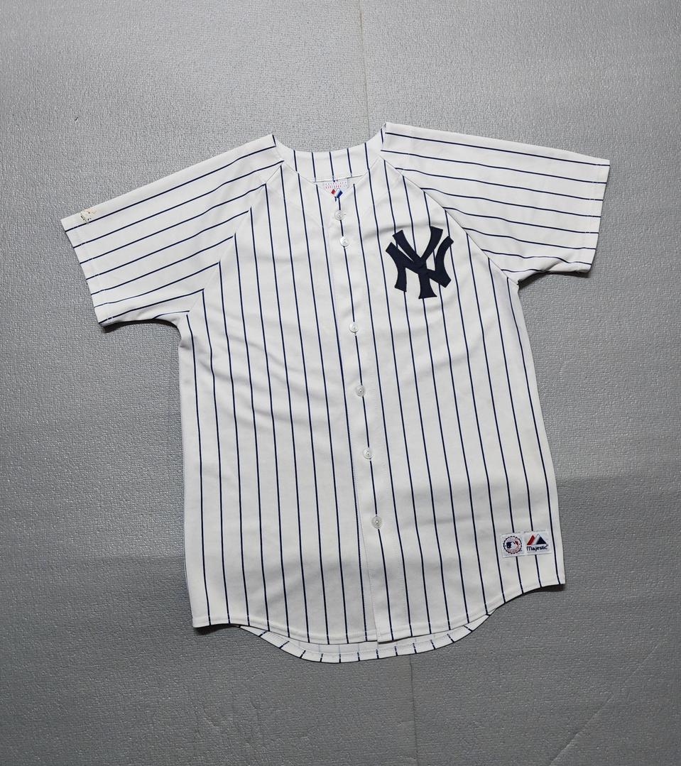 빈티지 마제스틱 뉴욕 양키스 데릭지터 야구 유니폼 져지