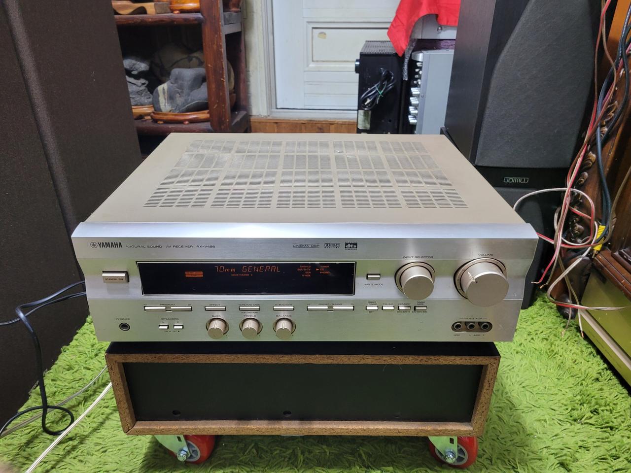 야마하  RX V496 리시버