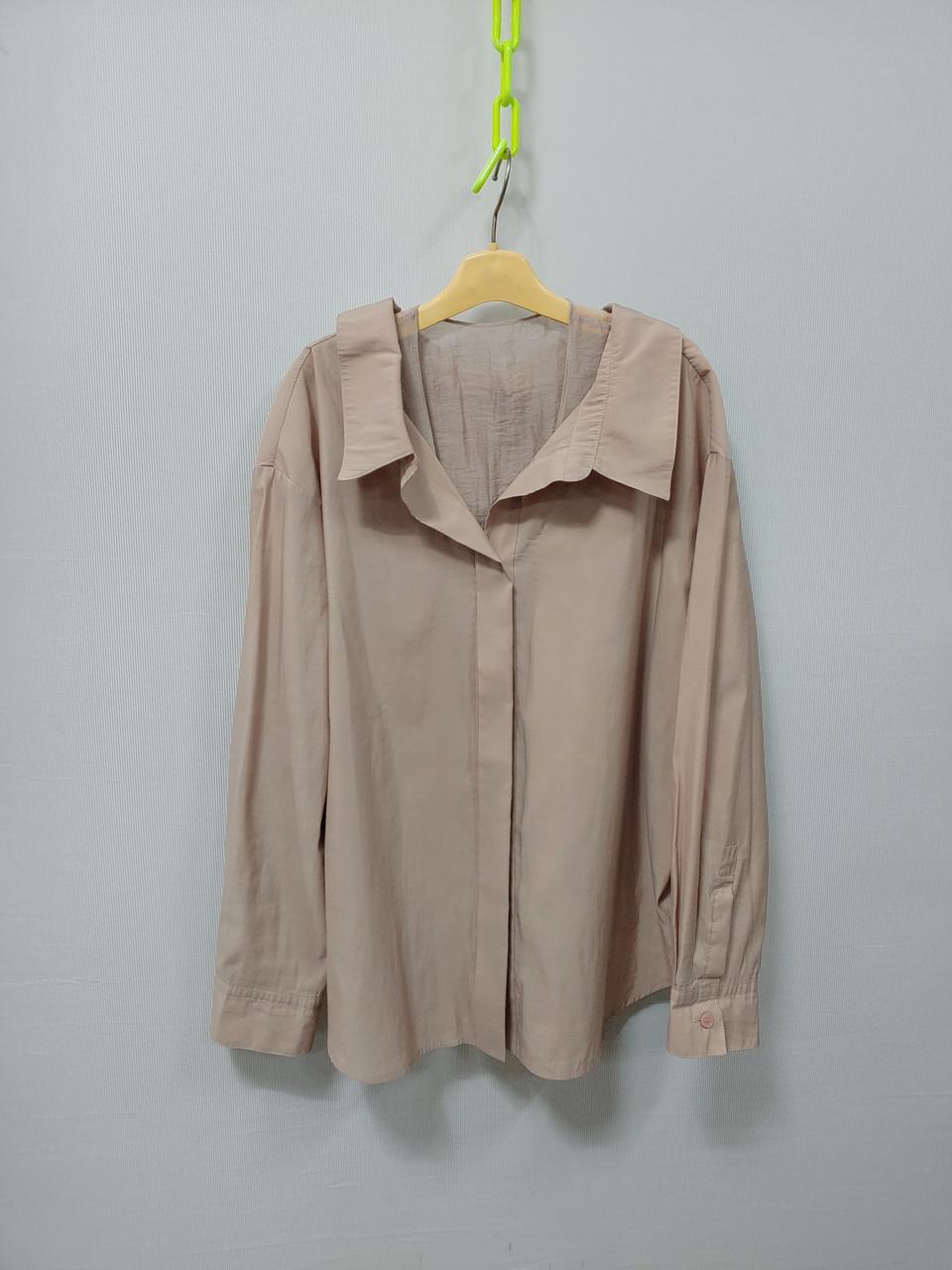 시스템 루즈핏 블라우스 셔츠 여성 82-94-160