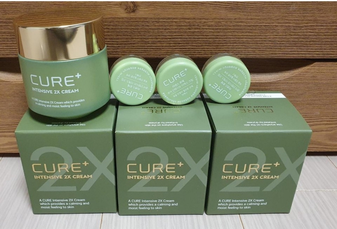 김정문알로에 큐어인텐시브2X크림 2종