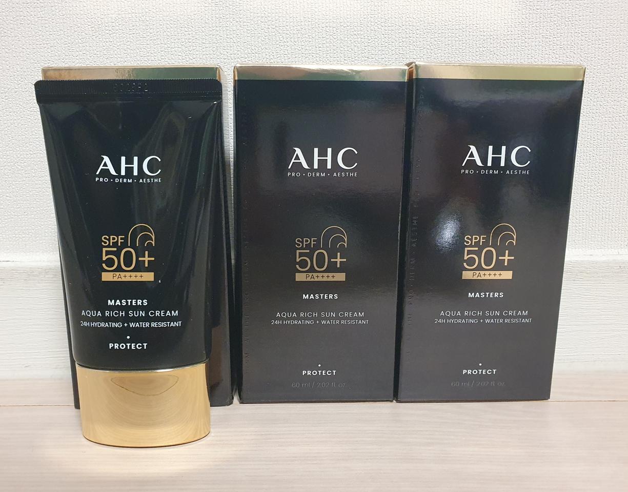 AHC 아쿠아 리치 선크림 대용량 26년 최신상