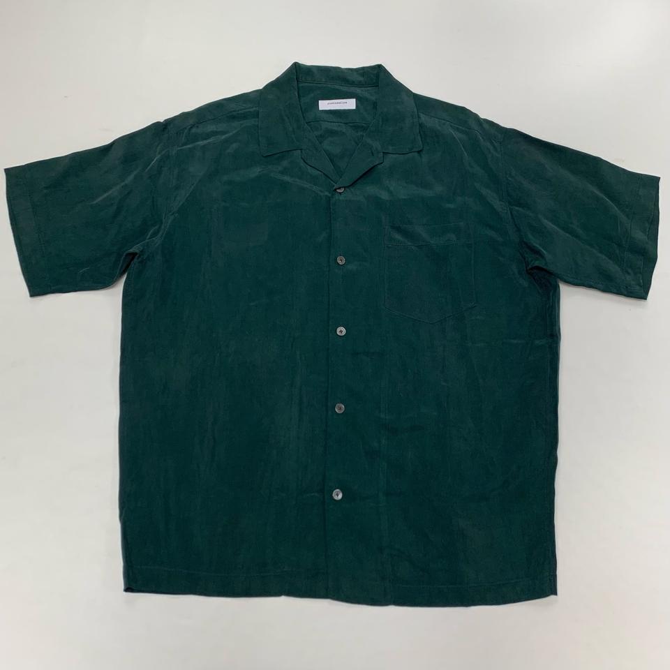 커스텀멜로우 오버핏 파자마 셔츠 반팔 남방 (95)