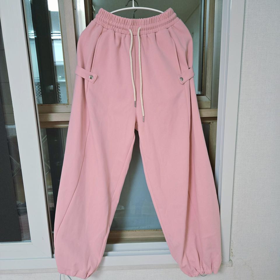 핑크 트레이닝 팬츠 댄스 의상