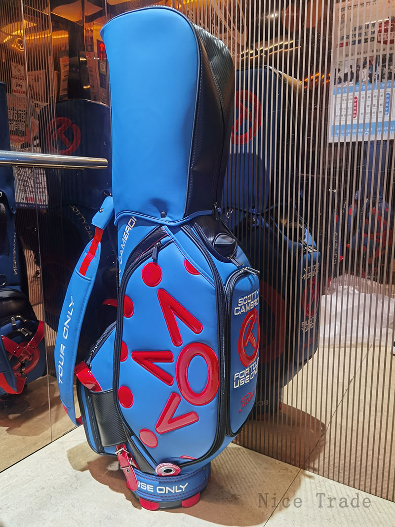 스카티카메론 방수 스크럽 캐디백(블루)