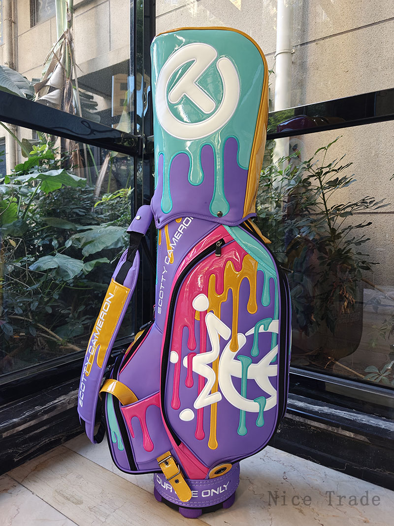 스카티카메론 방수 프로 캐디백(퍼플채색)