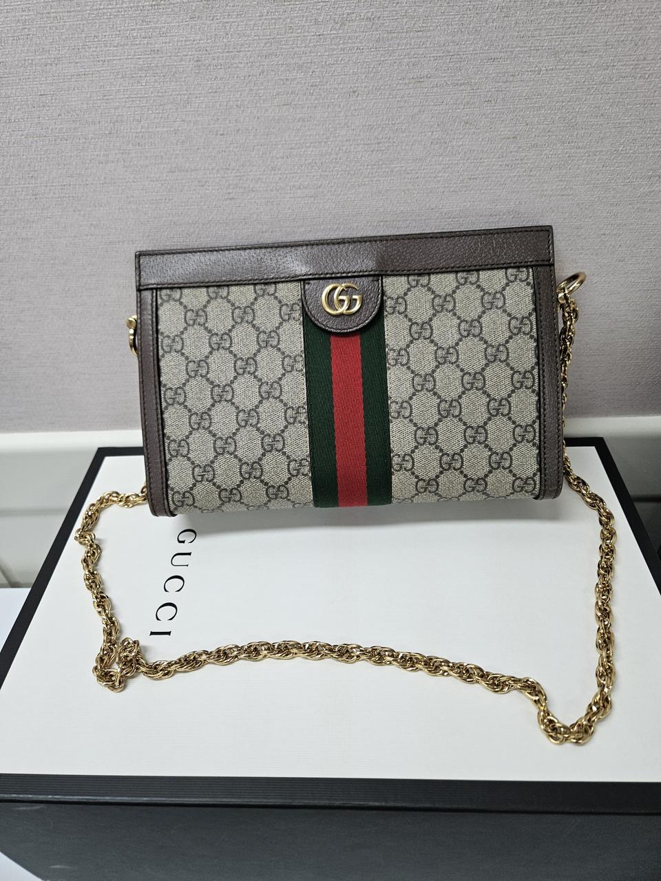 구찌 오피디아 체인숄더백 스몰