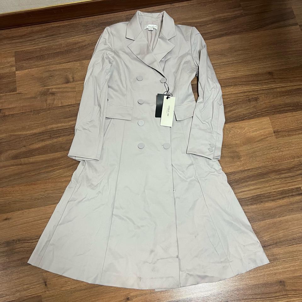 새상품 롱 트렌치코트 롱자켓(55)