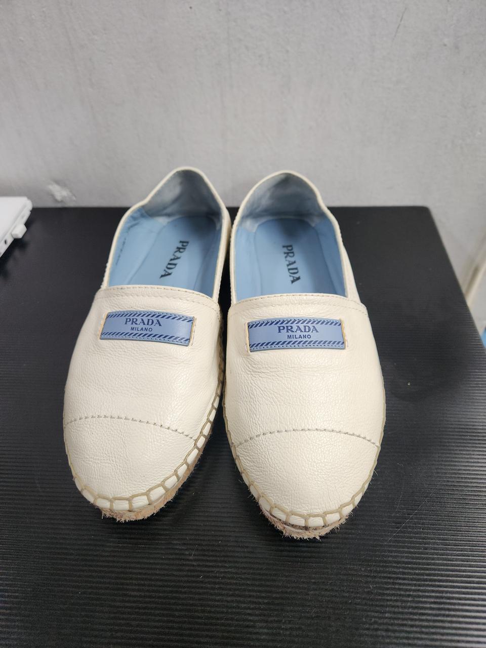 (정품) 프라다 레더 여성 에스파듀 36.5(230-235)