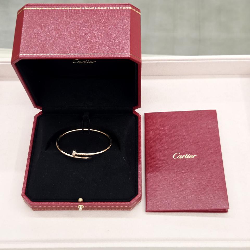 [16호] h 까르띠에 앵끌루 sm 스몰 핑크 골드