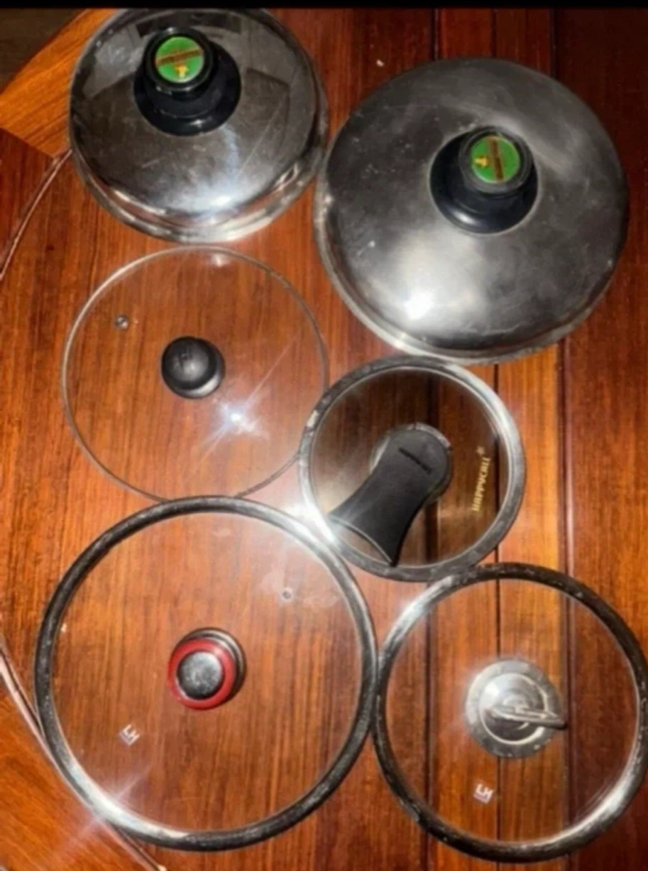 냄비 뚜껑 6개 일괄