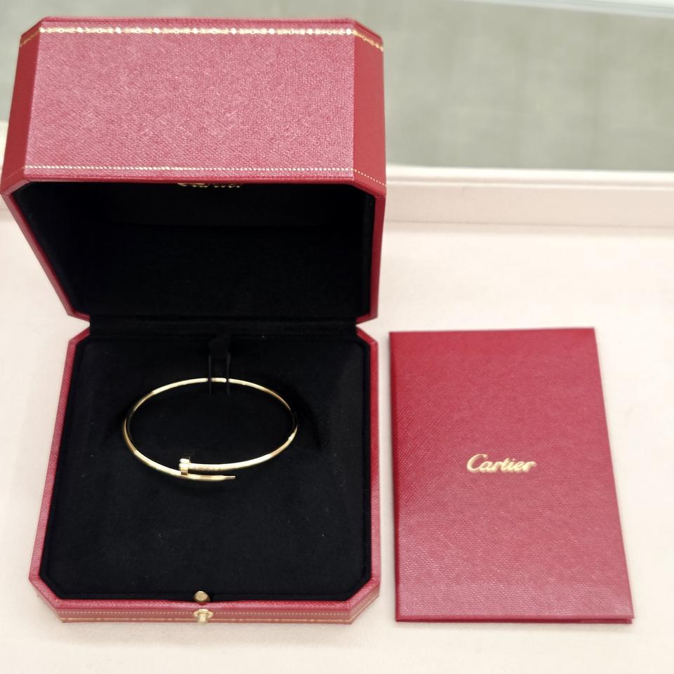 [17호] h 까르띠에 앵끌루 sm 스몰 옐로우 골드