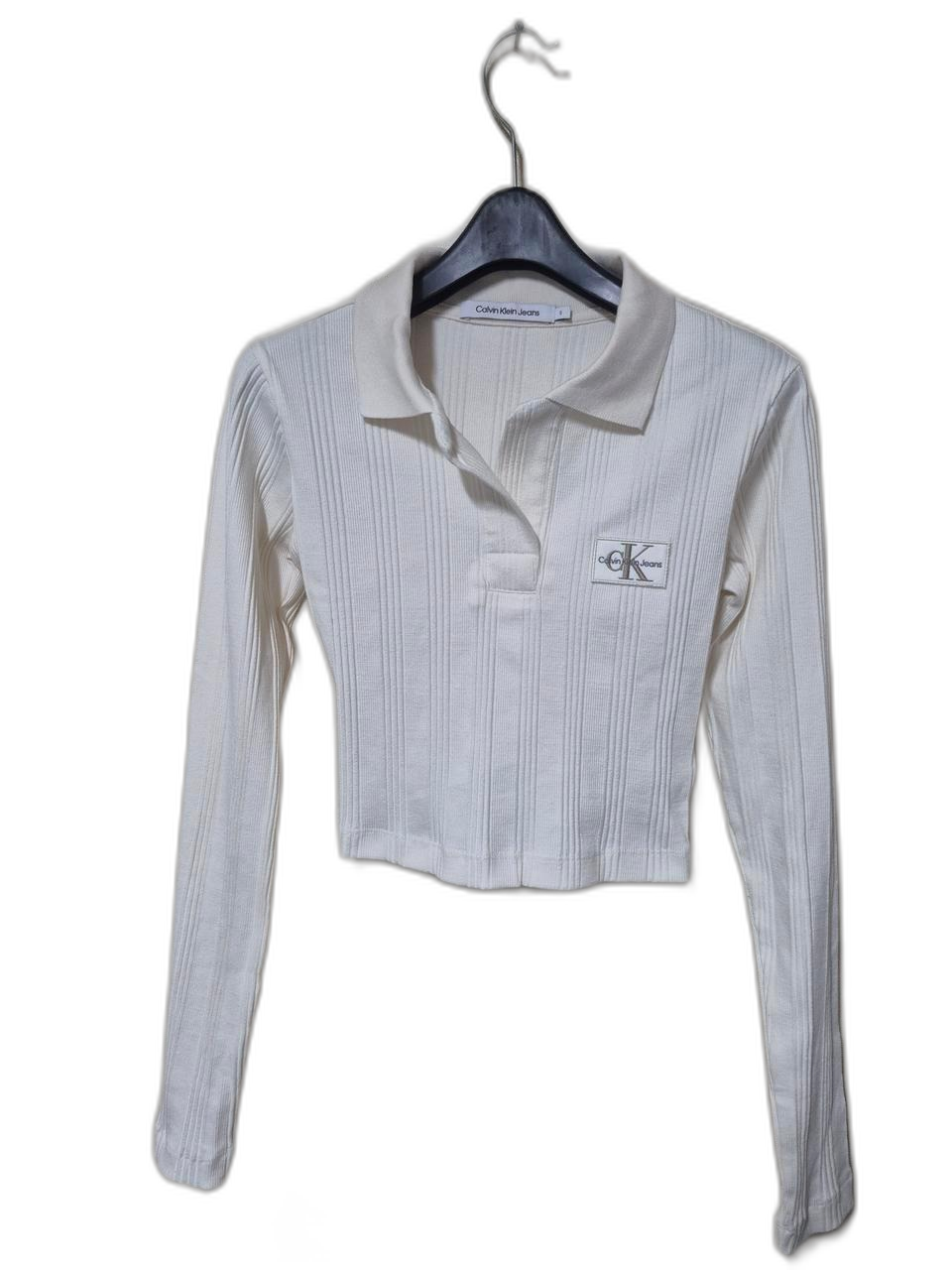 캘빈클라인진 크롭 카라티