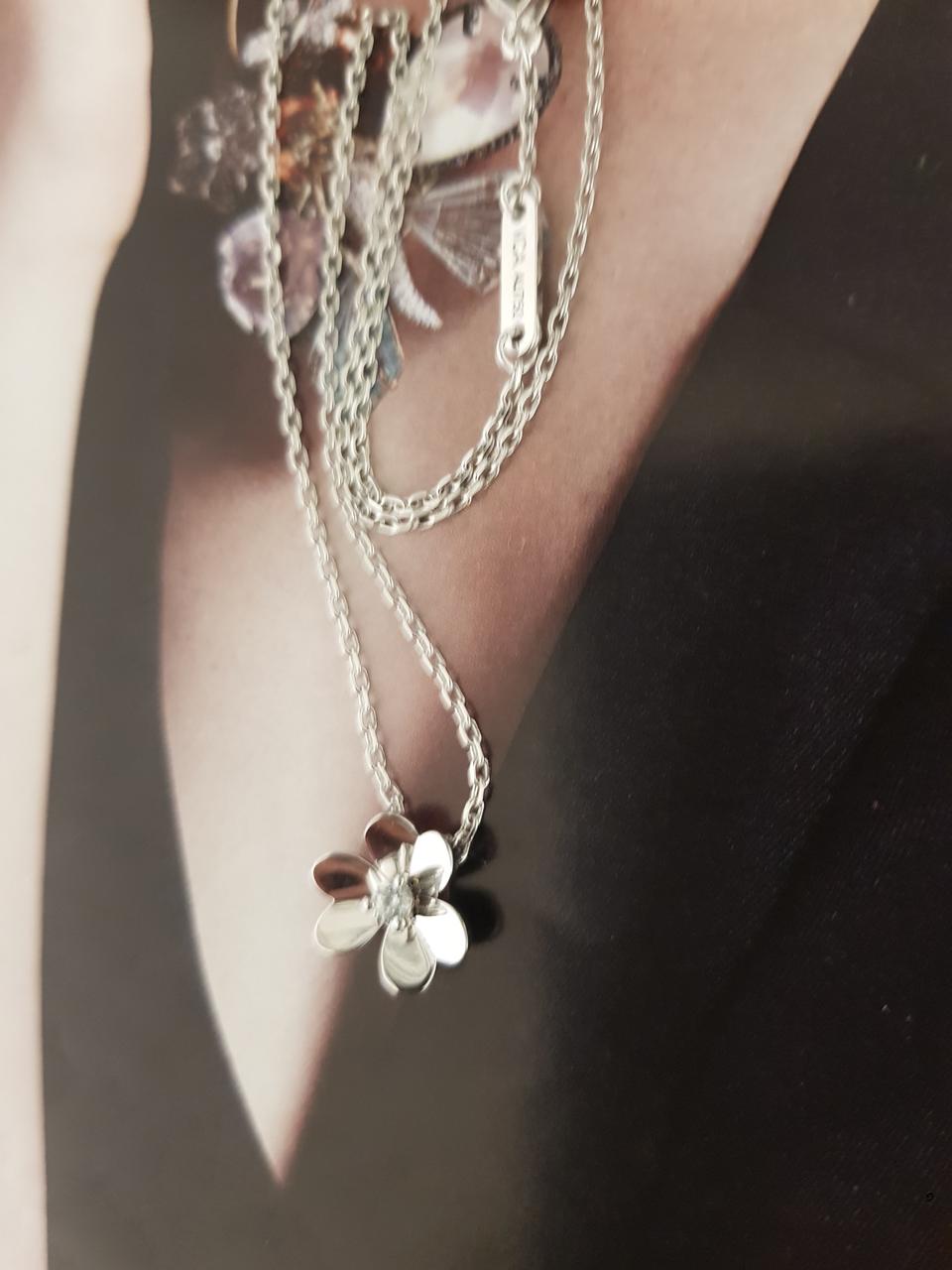 18k 랩다이아 프리볼 목걸이