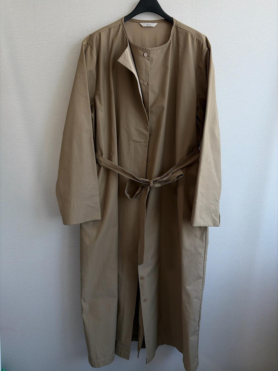 SNJ 롱 원피스 자켓