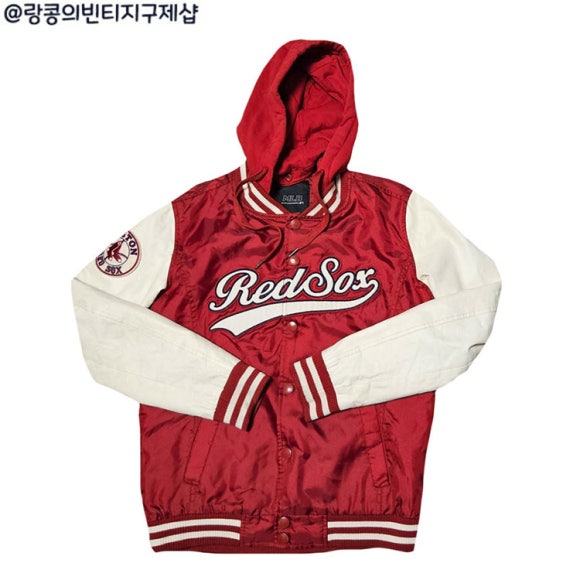 MLB 스트릿 레드삭스 후드 자켓
