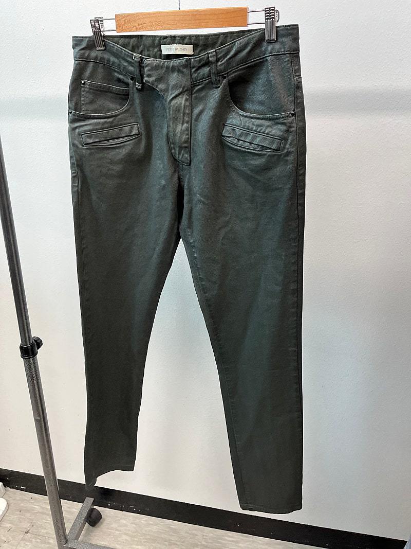 32) 발망 카키 코팅진