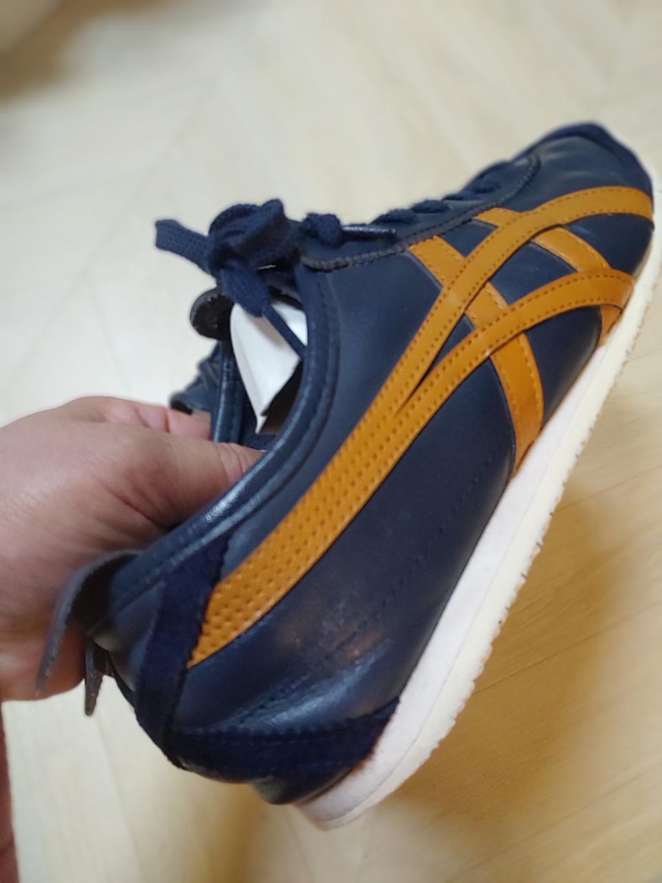 오니츠카타이거 멕시코 66 네이비/골드 255