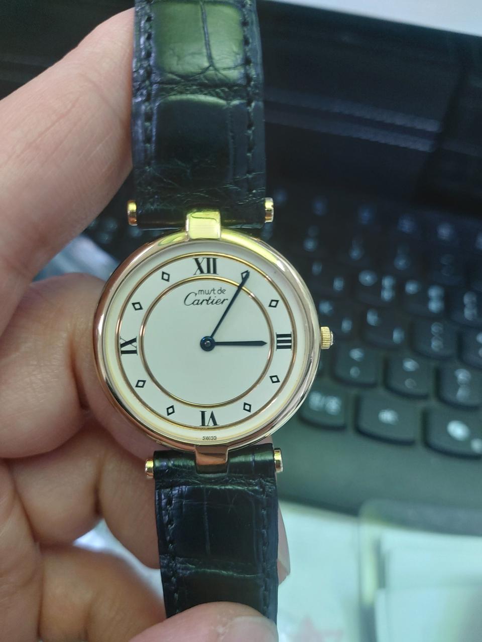 까르띠에 버메일 남성 시계