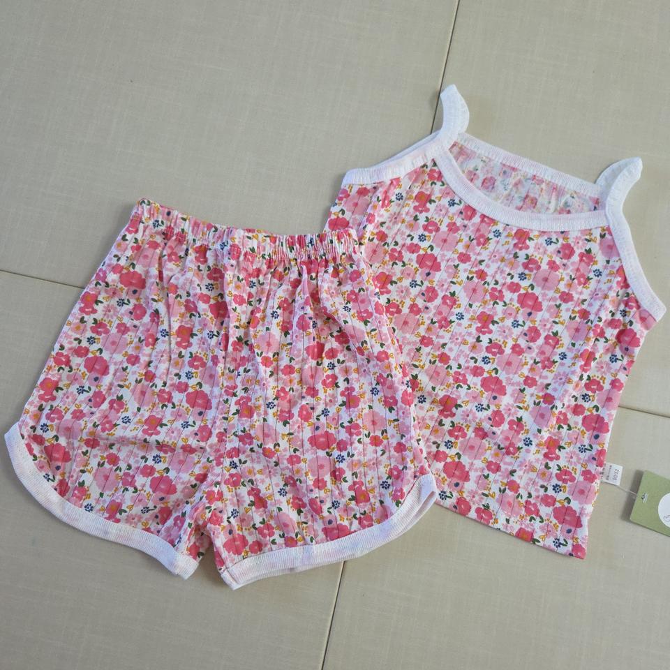 (새상품) 여아 민소매 실내복 여름 상하복세트 90사이즈