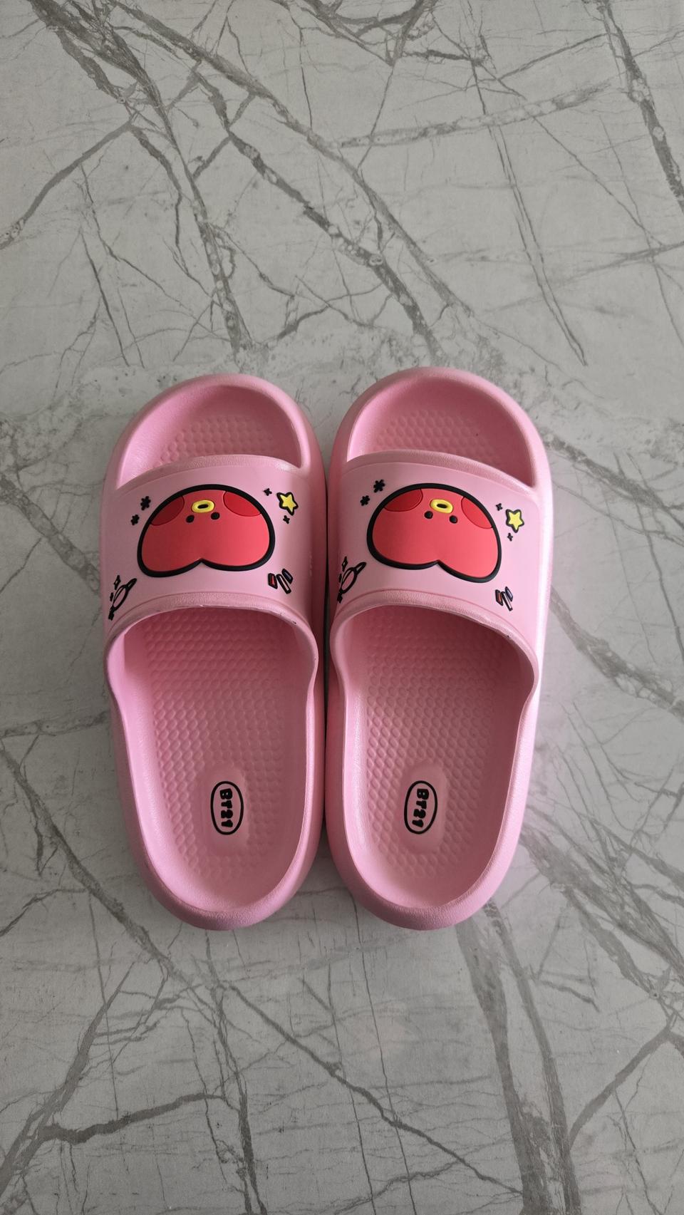층간소음 실내 슬리퍼 핑크 260사이즈