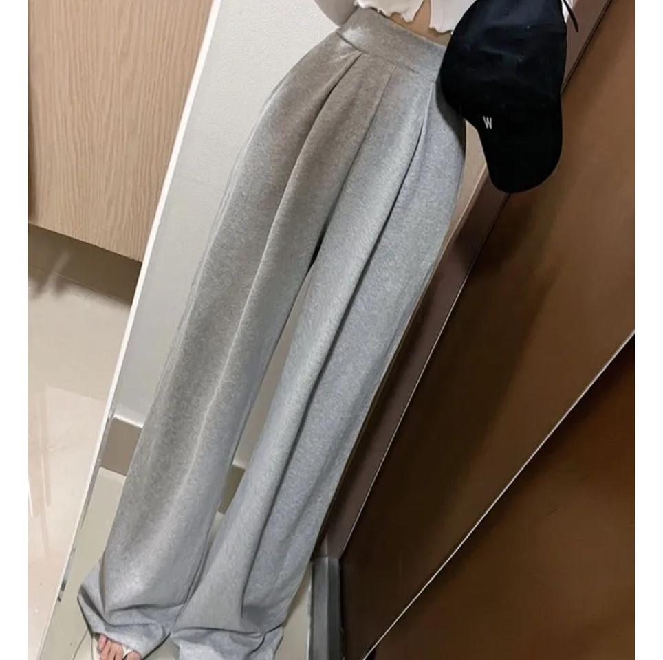 하이웨스트 일자팬츠