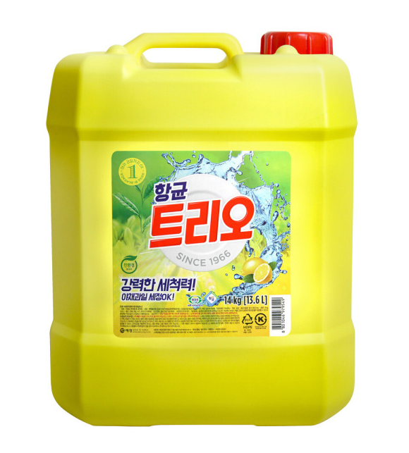 주방세제 14kg 트리오 대용량