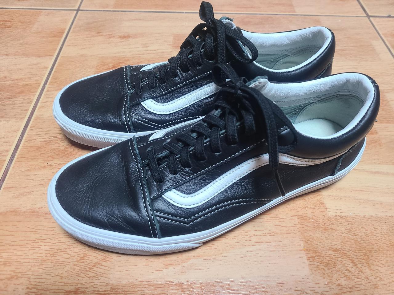 반스 올드스쿨 레더270(265추천)