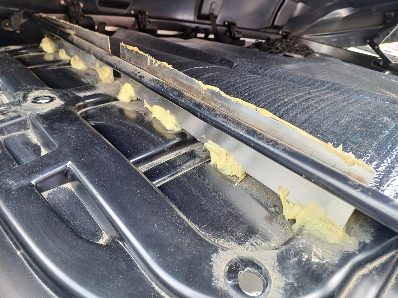 구형 팰리세이드 lx2 코토일체형루프박스 블랙 중고