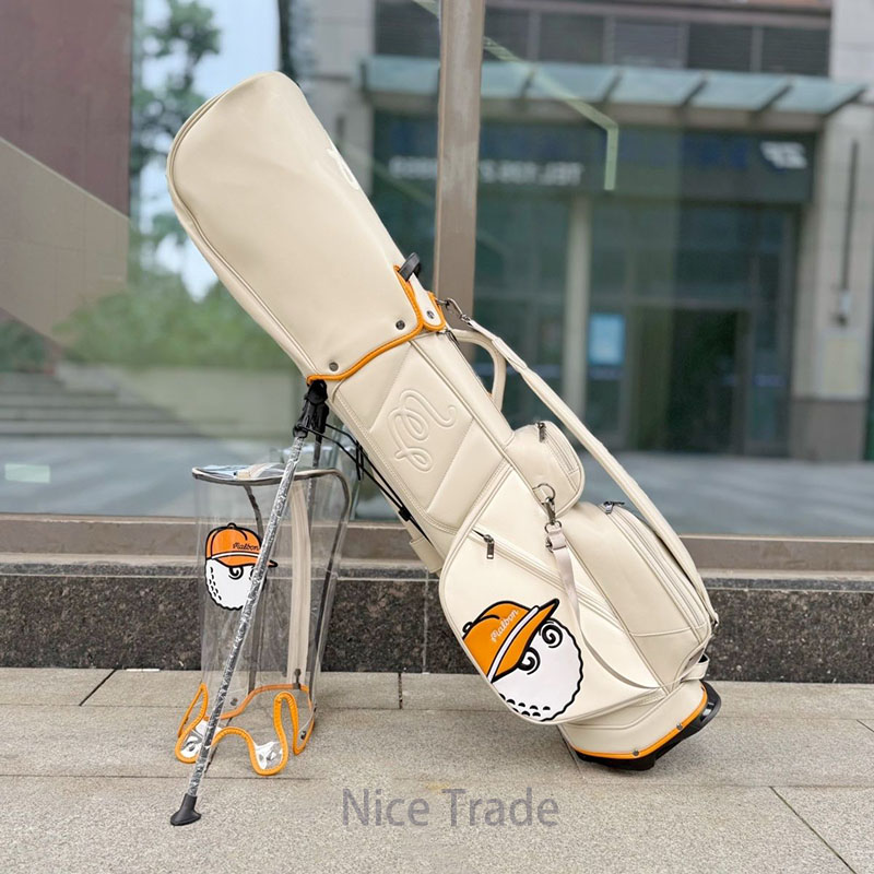 말본 골프 클럽하우스 시그니처 스탠드백 BEIGE