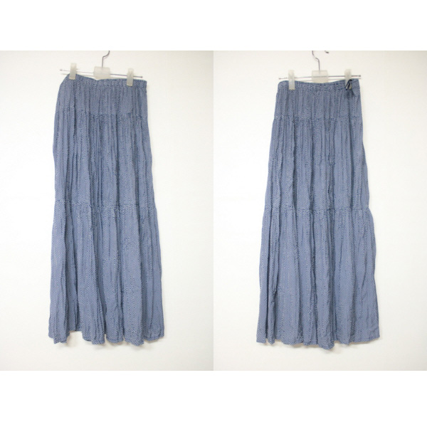 (S) 유니클로 밴딩 롱스커트 (사이즈 55)