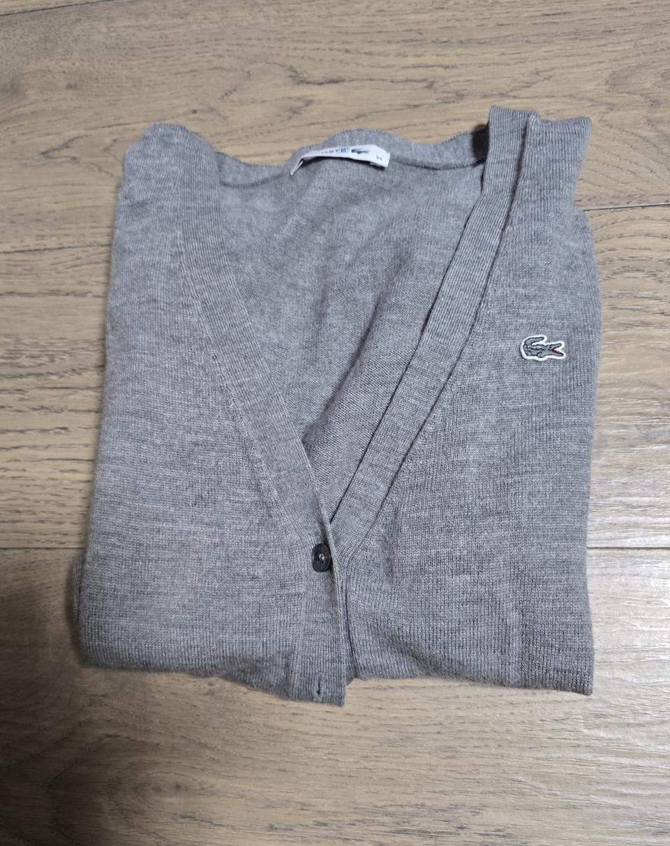 라코스테  모100 가디건ㅡs