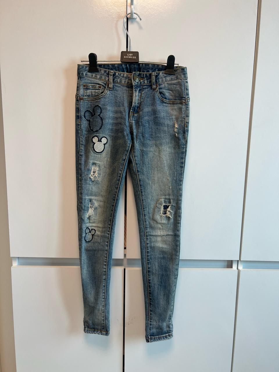 미키마우스 청바지