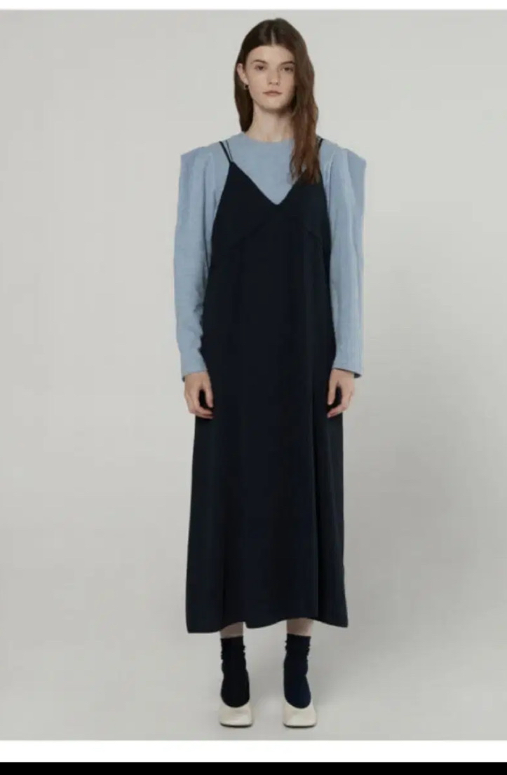 비뮤즈맨션 레이어드 세무 원피스