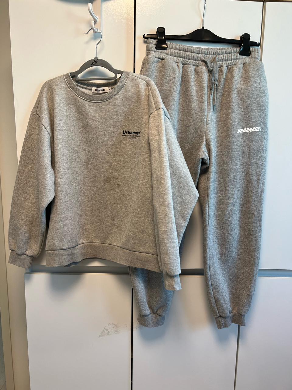 Urbanag 어반에이지 회색 트레이닝 세트