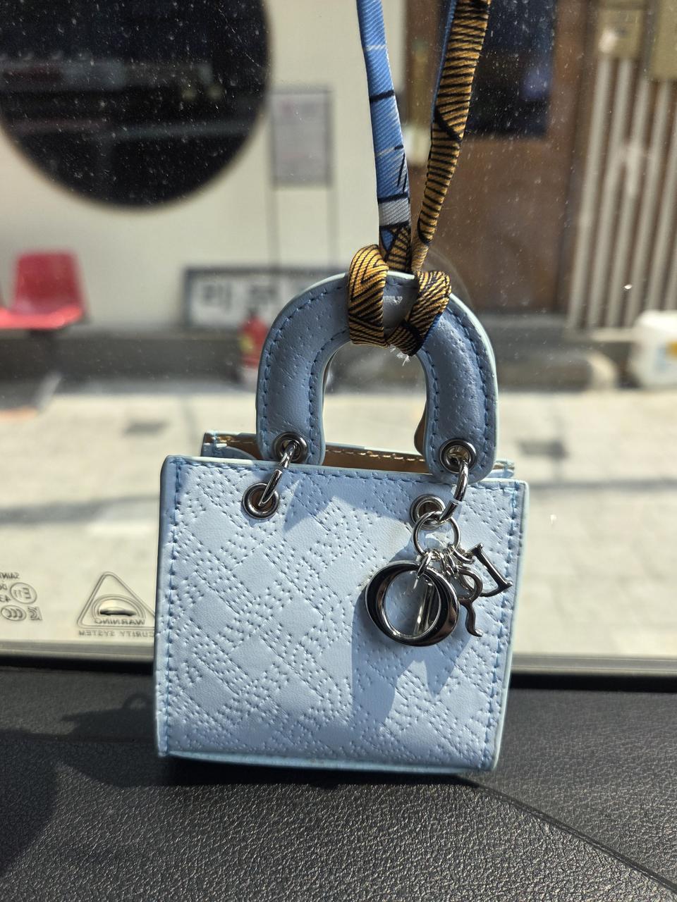 명품 스타일 미니 가방(디올) 키링,에어팟케이스