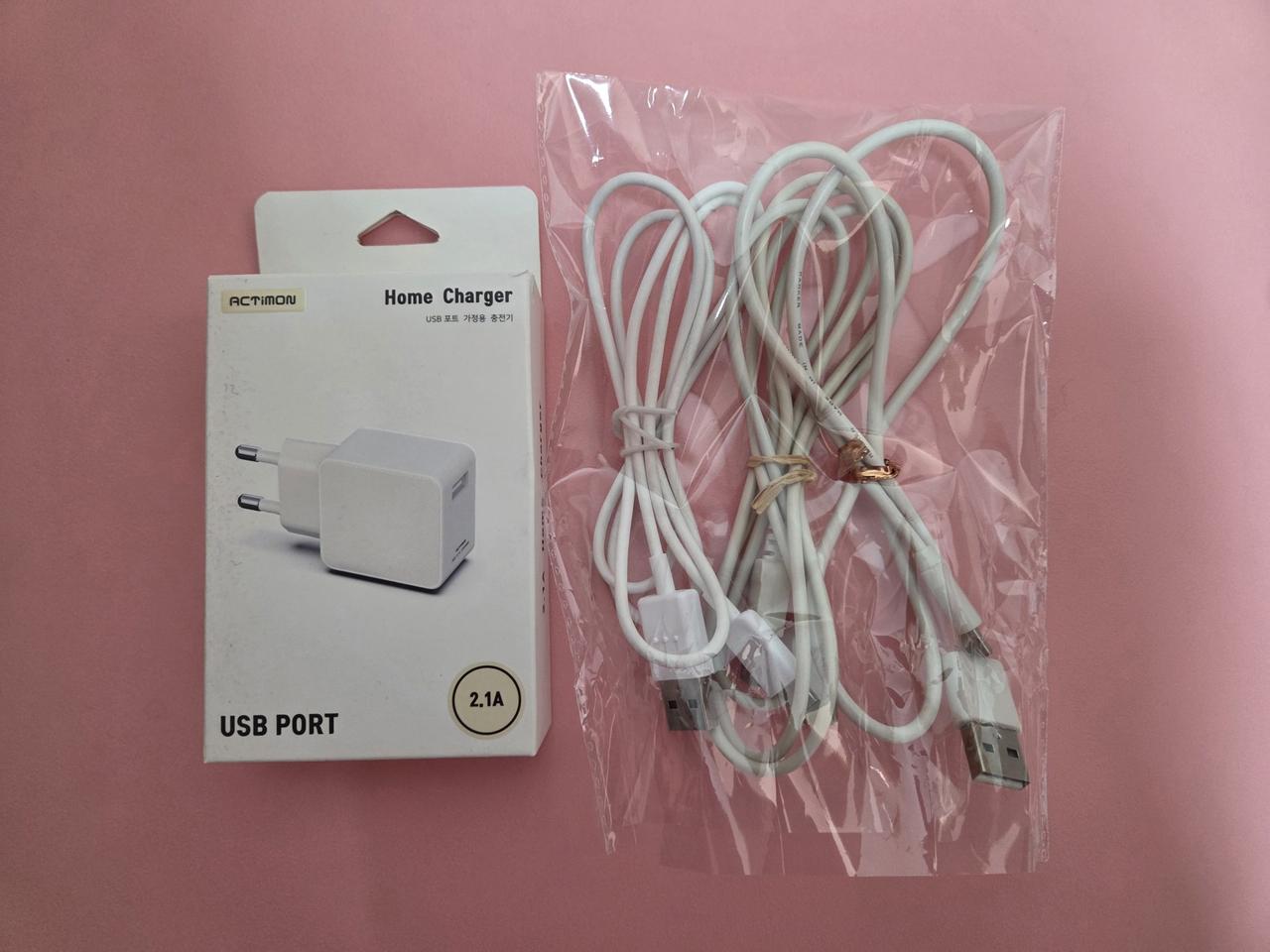 ♥ACTIMOW 가정용 USB 충전기 2.1A