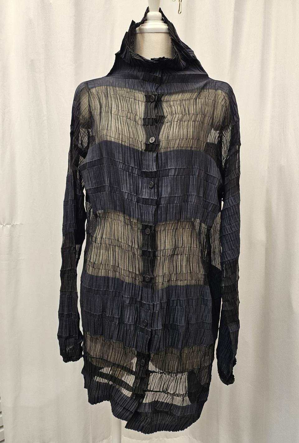 이세이미야케 ISSEY MIYAKE 여성 시스루 자켓 2