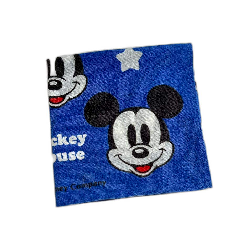 Disney 디즈니 미키마우스 손수건 블루