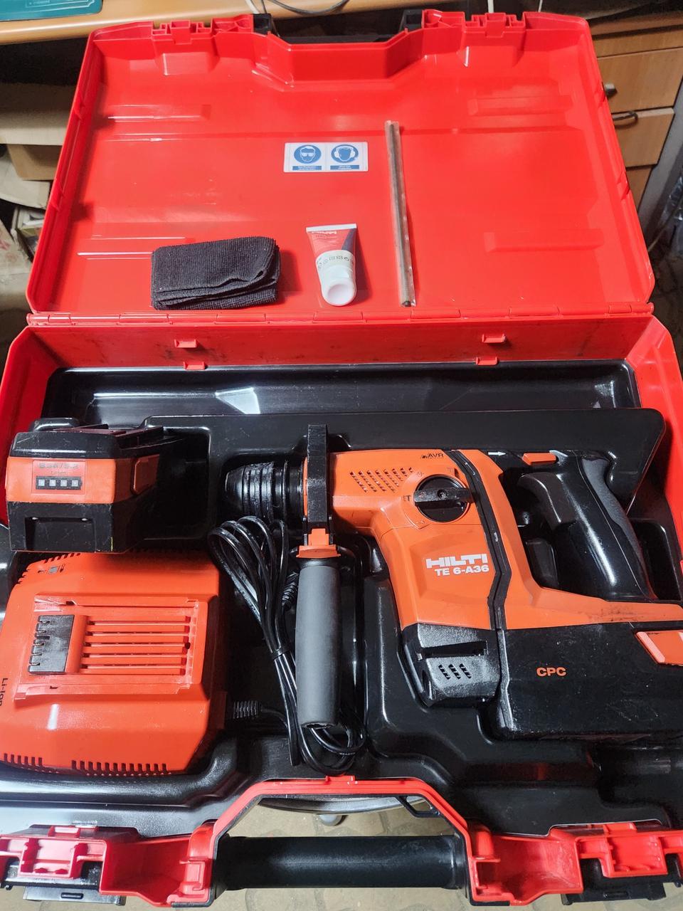 힐티 36v 충전해머드릴 TE6-A36 팝니다