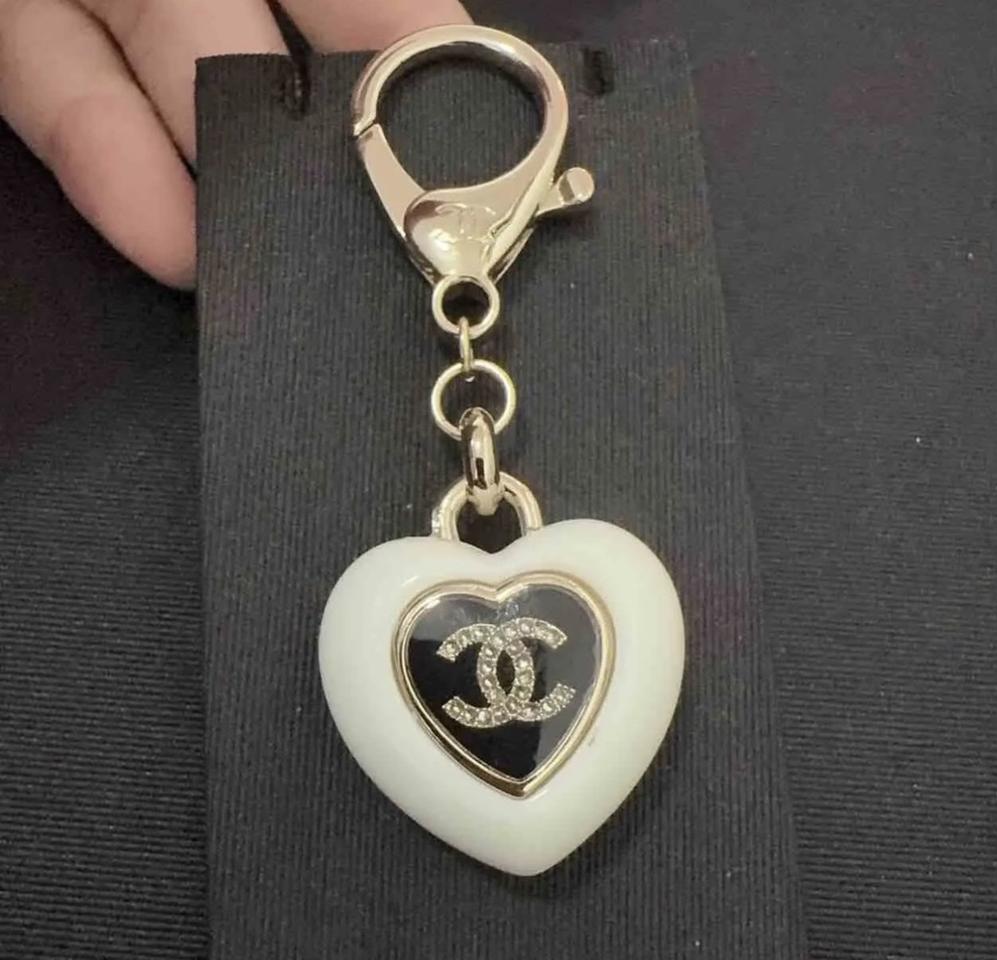 샤넬 하트 키링 백참