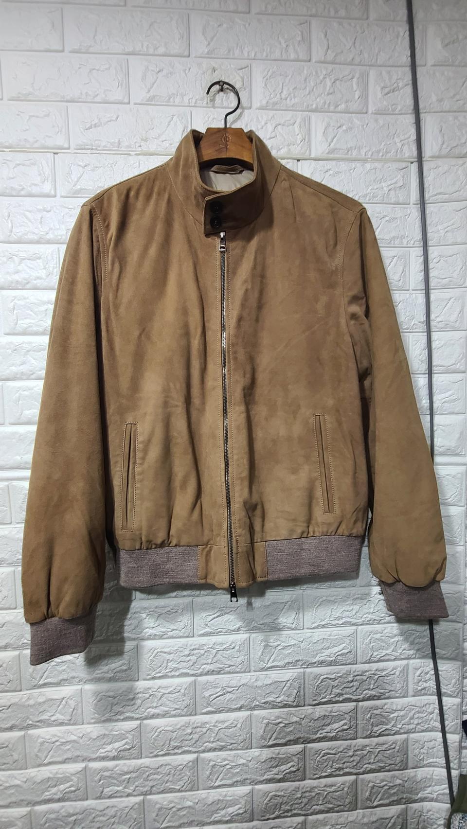 갈로티 고트 스웨이드 블루종