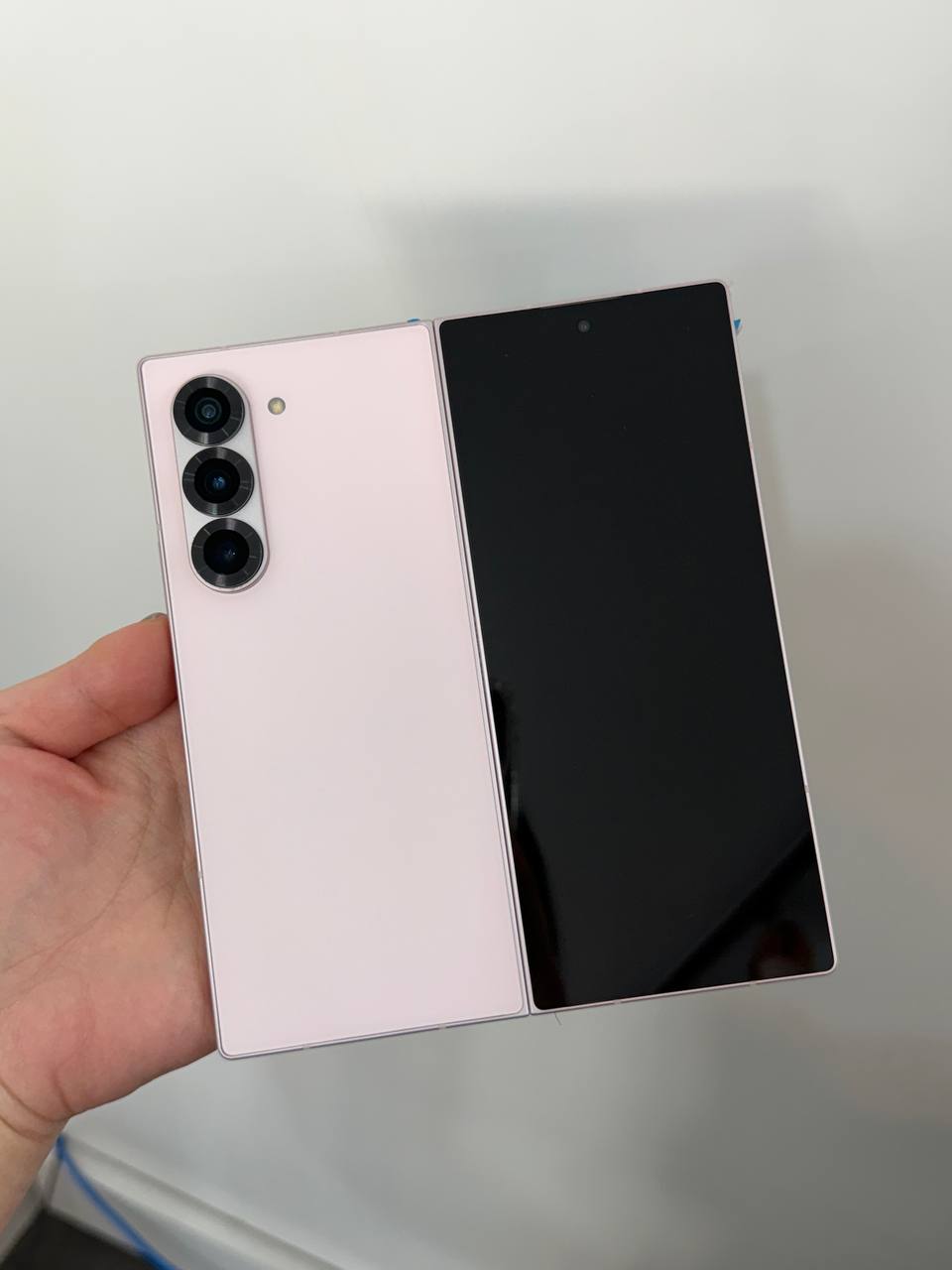 센터수리)갤럭시Z폴드6 핑크 256GB Y1727