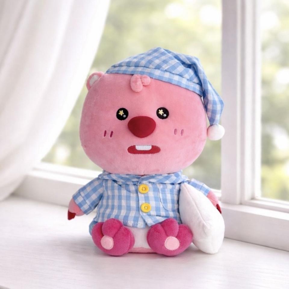 잔망 루피 파자마 잠옷 베개 인형 28cm
